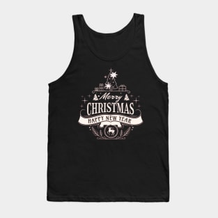 merry christmas happy new year Tank Top